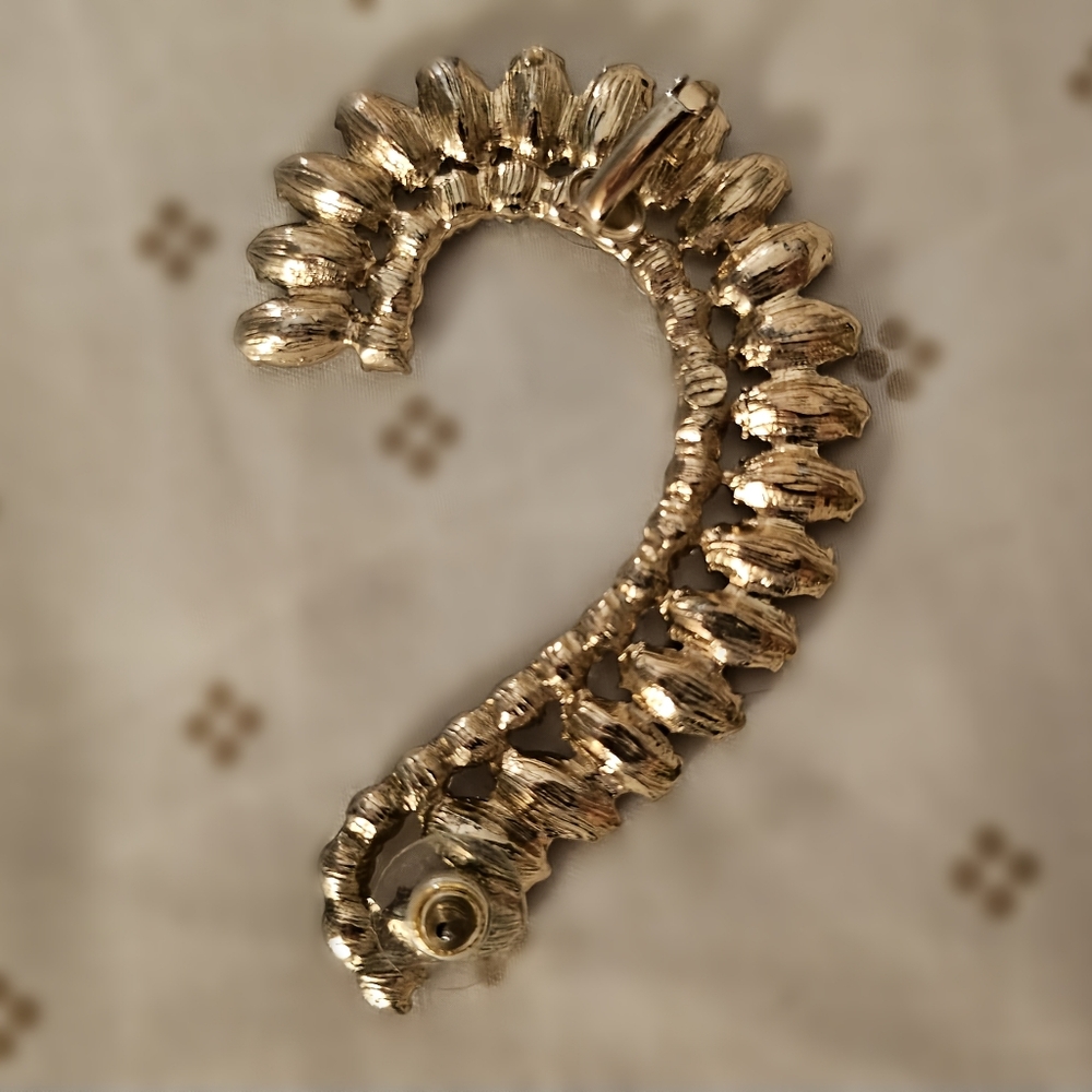 [SOLD]Rhinestone Wrap Around Cuff Earring - Picture 2 of 4